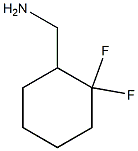 (2,2-difluorocyclohexyl)methanamine Structure