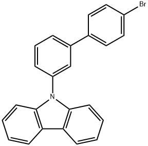 9-(4'-bromo-[1,1'-biphenyl]-3-yl)-9H-carbazole 구조식 이미지