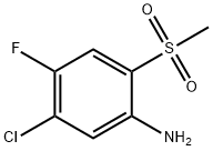 5-chloro-4-fluoro-2-methanesulfonylaniline 구조식 이미지