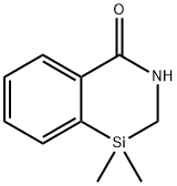 1,1-Dimethyl-2,3-dihydrobenzo[d][1,3]azasilin-4(1H)-one Structure