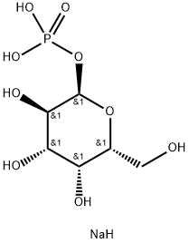 D-Galactose-1-phosphate disodium salt Structure