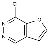 7-Chlorofuro[2,3-d]pyridazine 구조식 이미지