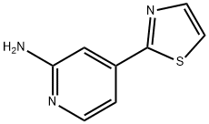 2-Amino-4-(thiazol-2-yl)pyridine 구조식 이미지