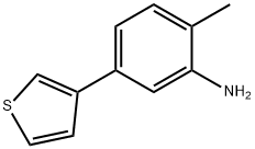 2-Methyl-5-(thiophen-3-yl)aniline Structure