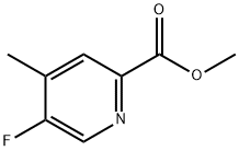 Methyl 5-fluoro-4-methylpicolinate Structure
