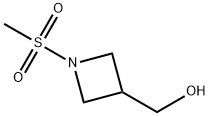 (1-methanesulfonylazetidin-3-yl)methanol 구조식 이미지