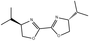 2,2'-Bioxazole, 4,4',5,5'-tetrahydro-4,4'-bis(1-methylethyl)-, (4R,4'R)- 구조식 이미지