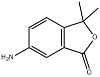 6-AMINO-3,3-DIMETHYL-1,3-DIHYDRO-2-BENZOFURAN-1-ONE Structure