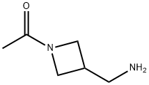 1-[3-(aminomethyl)azetidin-1-yl]ethan-1-one Structure