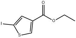 ethyl 5-iodothiophene-3-carboxylate Structure