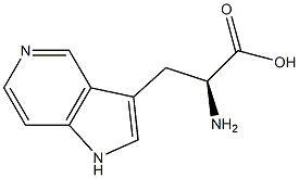 (2S)-2-amino-3-{1H-pyrrolo[3,2-c]pyridin-3-yl}propanoic acid 구조식 이미지