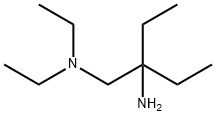 (2-amino-2-ethylbutyl)diethylamine Structure