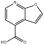 furo[2,3-b]pyridine-4-carboxylic acid 구조식 이미지