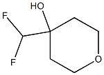 4-(difluoromethyl)tetrahydro-2H-pyran-4-ol Structure