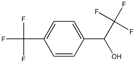 2,2,2-trifluoro-1-[4-(trifluoromethyl)phenyl]ethan-1-ol 구조식 이미지