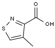 4-methylisothiazole-3-carboxylic acid 구조식 이미지