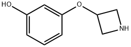 3-(azetidin-3-yloxy)phenol Structure