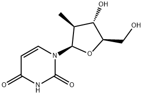 1-((2R,3S,4S,5R)-4-hydroxy-5-(hydroxymethyl)-3-methyltetrahydrofuran-2-yl)pyrimidine-2,4(1H,3H)-dione Structure