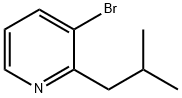 3-Bromo-2-(iso-butyl)pyridine Structure