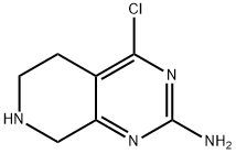 4-chloro-5H,6H,7H,8H-pyrido[3,4-d]pyrimidin-2-amine 구조식 이미지