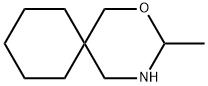2-Oxa-4-azaspiro[5.5]undecane, 3-methyl- 구조식 이미지