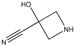 3-Hydroxyazetidine-3-carbonitrile Structure