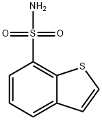 Benzo[b]thiophene-7-sulfonic acid amide 구조식 이미지