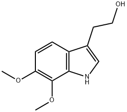 2-(6,7-dimethoxy-1H-indol-3-yl)ethan-1-ol 구조식 이미지