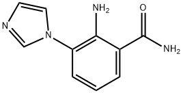 2-amino-3-(1H-imidazol-1-yl)benzamide 구조식 이미지