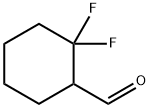 2,2-difluorocyclohexane-1-carbaldehyde Structure