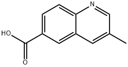 6-Quinolinecarboxylic acid, 3-methyl- Structure