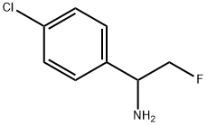 1-(4-CHLOROPHENYL)-2-FLUOROETHAN-1-AMINE Structure