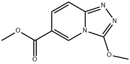 methyl 3-methoxy-[1,2,4]triazolo[4,3-a]pyridine-6-carboxylate Structure