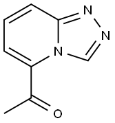 1-([1,2,4]Triazolo[4,3-a]pyridin-5-yl)ethanone 구조식 이미지