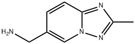 {2-methyl-[1,2,4]triazolo[1,5-a]pyridin-6-yl}methanamine Structure
