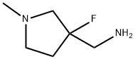 (3-fluoro-1-methylpyrrolidin-3-yl)methanamine Structure