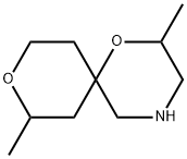 2,8-dimethyl-1,9-dioxa-4-azaspiro[5.5]undecane 구조식 이미지