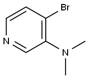 4-Bromo-3-(dimethylamino)pyridine Structure