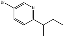 3-Bromo-6-(sec-butyl)pyridine 구조식 이미지