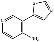 4-AMINO-3-(5-THIAZOLYL)PYRIDINE Structure