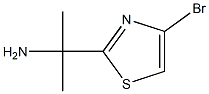 4-Bromo-2-(2-aminopropan-2-yl)thiazole Structure