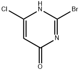 4-Chloro-2-bromo-6-(hydroxy)pyrimidine Structure