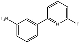 2-Fluoro-6-(3-aminophenyl)pyridine Structure