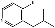 4-Bromo-3-(iso-butyl)pyridine Structure