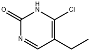 4-Chloro-2-hydroxy-5-ethylpyrimidine Structure