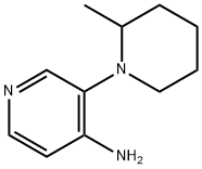 4-AMINO-3-(2-METHYLPIPERIDIN-1-YL)PYRIDINE Structure