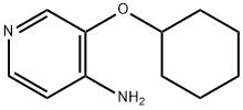 4-AMINO-3-(CYCLOHEXYLOXY)PYRIDINE Structure