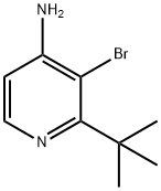 4-Amino-3-bromo-2-(tert-butyl)pyridine Structure