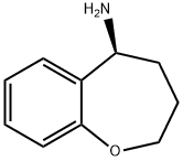 (S)-2,3,4,5-Tetrahydro-benzo[b]oxepin-5-ylamine 구조식 이미지
