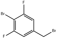 Benzene, 2-bromo-5-(bromomethyl)-1,3-difluoro- Structure